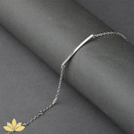 Silver Bar Bracelet