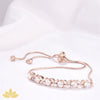 Gold Marquise Adjustable Bracelet