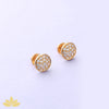 Gold Disco Ball Earrings