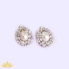 Pearl Drop Cluster Statement Studs