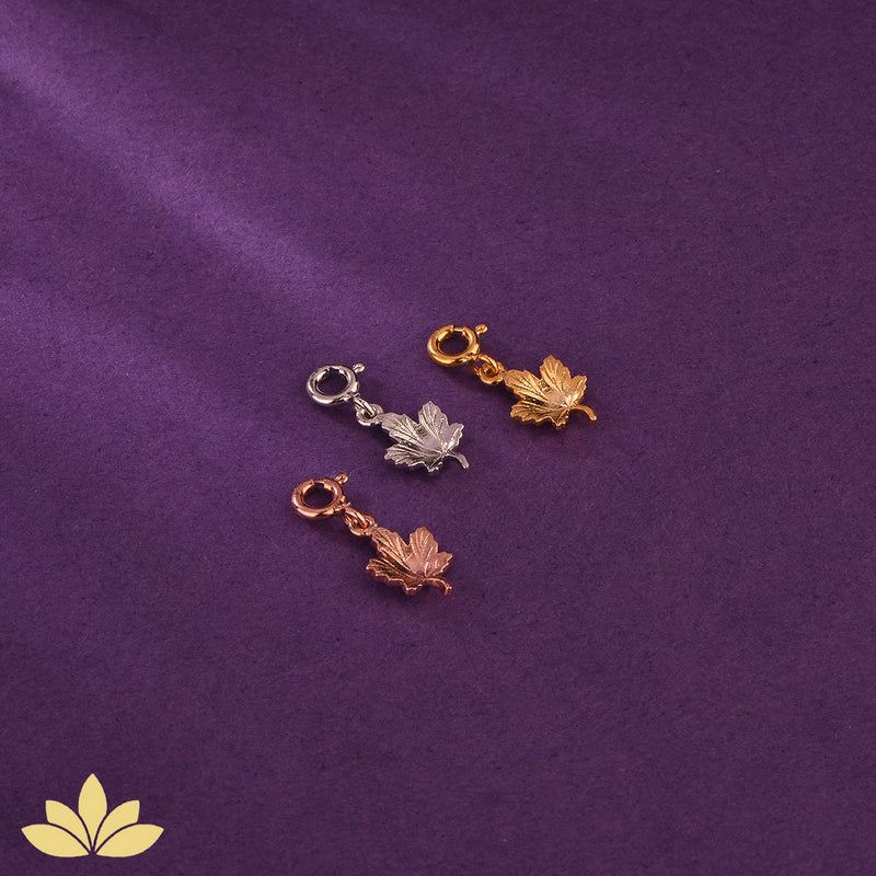 Maple Leaf Charm