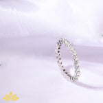 Round Stone Eternity Band