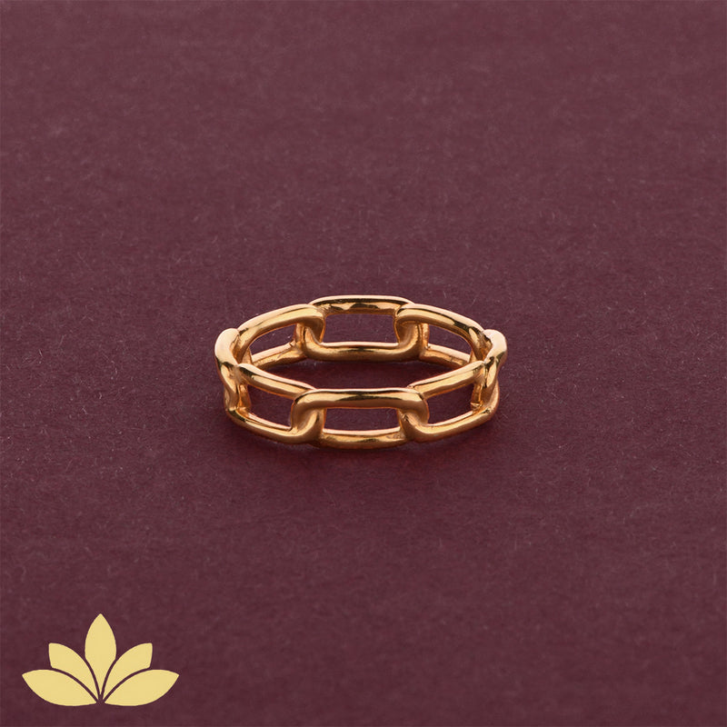 Silver Chain Ring